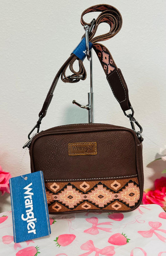 Brown Wrangler Mini Crossbody