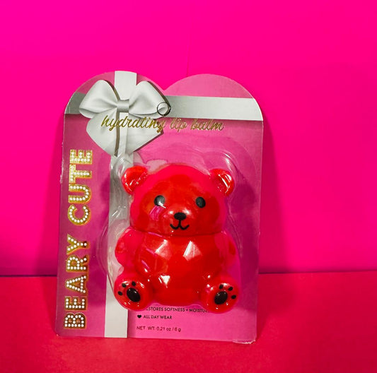 Beary Cute Lip Balm - Cherry