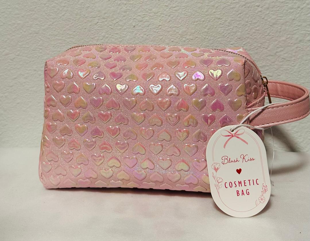 Blush Kiss Pink Cosmetic bag
