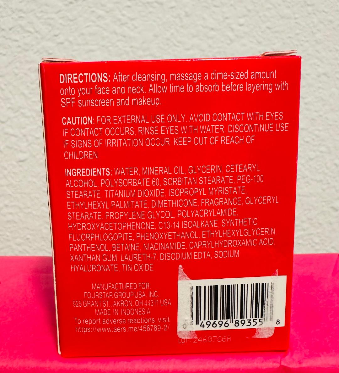 Revitalizing hydrating moisturizer